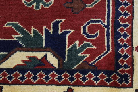 Kazak Red Hand Knotted 55 X 711  Area Rug 250-26874 Image 9