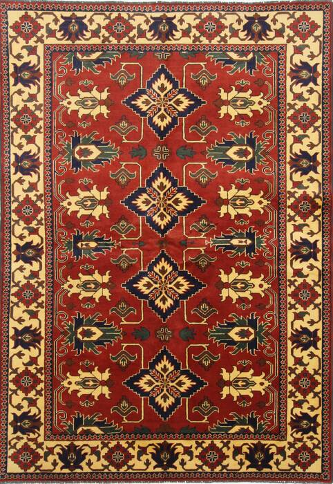 Kazak Red Hand Knotted 55 X 711  Area Rug 250-26874 Image 0
