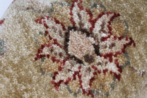 Pishavar Beige Hand Knotted 55 X 83  Area Rug 250-26875 Image 12