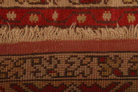 Milas Red Hand Knotted 37 X 57  Area Rug 100-26876 Image 7