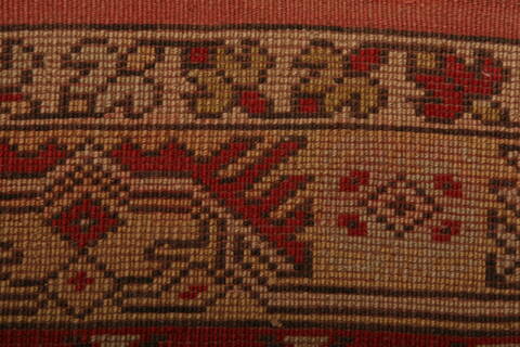 Milas Red Hand Knotted 37 X 57  Area Rug 100-26876 Image 8