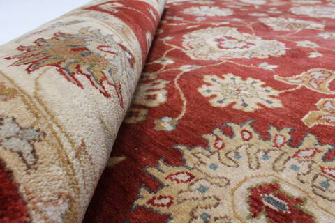 Chobi Red Hand Knotted 55 X 79  Area Rug 250-26879 Image 14