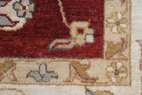 Chobi Red Hand Knotted 55 X 79  Area Rug 250-26879 Image 8