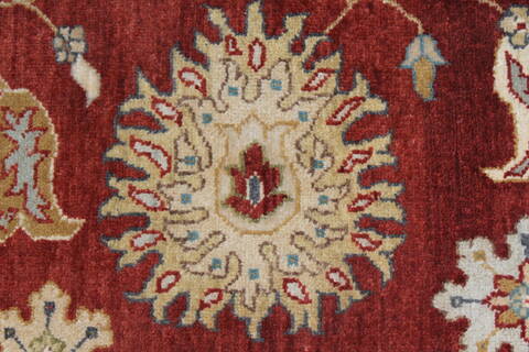Chobi Red Hand Knotted 55 X 79  Area Rug 250-26879 Image 9