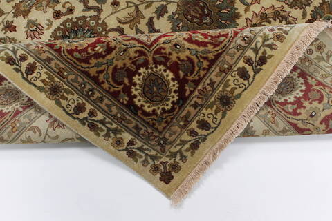 Kashmar Beige Hand Knotted 60 X 80  Area Rug 250-26882 Image 2