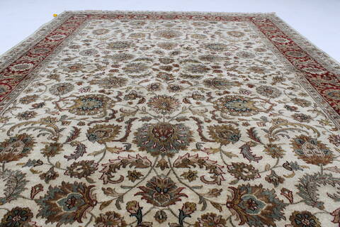 Kashmar Beige Hand Knotted 60 X 80  Area Rug 250-26882 Image 4