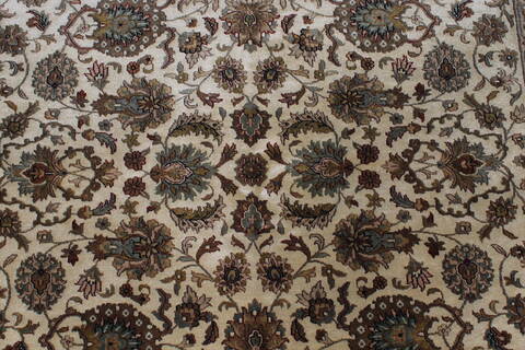 Kashmar Beige Hand Knotted 60 X 80  Area Rug 250-26882 Image 7