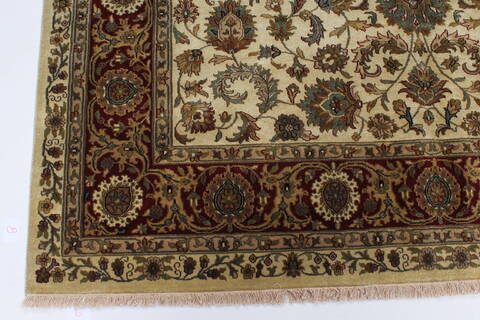 Kashmar Beige Hand Knotted 60 X 80  Area Rug 250-26882 Image 8