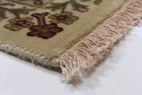 Kashmar Beige Hand Knotted 60 X 80  Area Rug 250-26882 Image 9