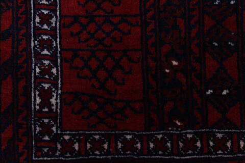 Turkman Blue Hand Knotted 53 X 81  Area Rug 250-26884 Image 7