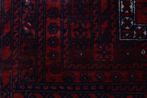 Turkman Blue Hand Knotted 53 X 81  Area Rug 250-26884 Image 8