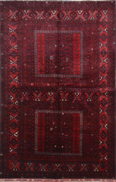 Turkman Blue Hand Knotted 53 X 81  Area Rug 250-26884 Image 0