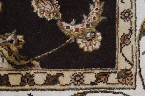 Kashmar Beige Hand Knotted 51 X 80  Area Rug 250-26890 Image 10