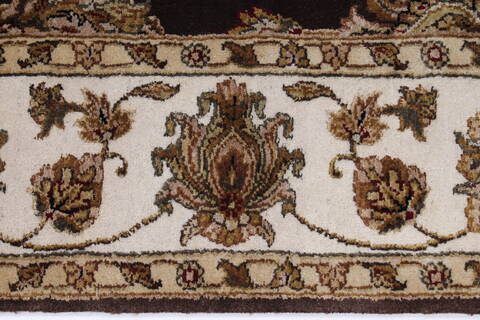 Kashmar Beige Hand Knotted 51 X 80  Area Rug 250-26890 Image 6