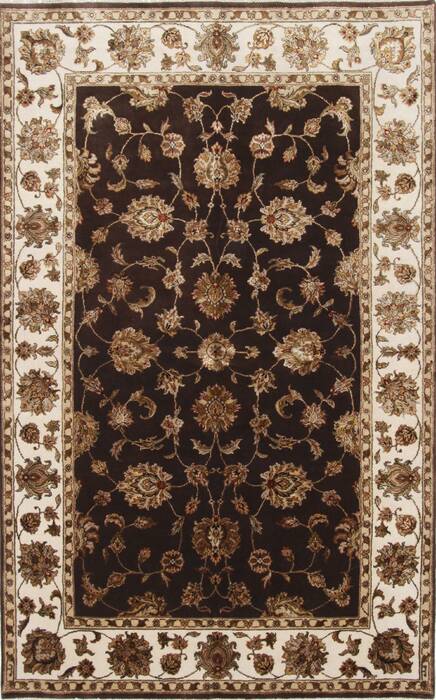 Kashmar Beige Hand Knotted 51 X 80  Area Rug 250-26890 Image 0