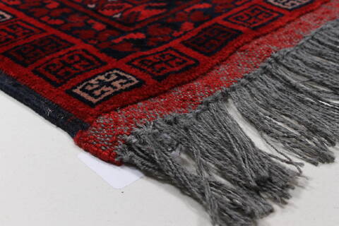 Turkman Blue Hand Knotted 53 X 711  Area Rug 250-26895 Image 8