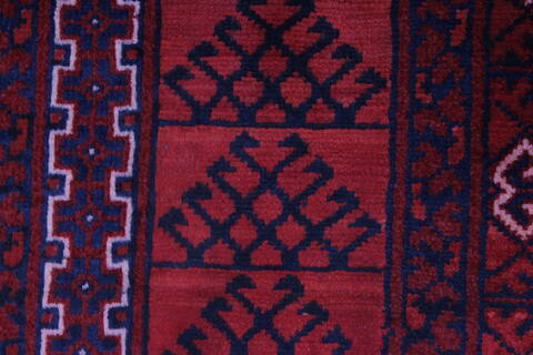 Turkman Blue Hand Knotted 53 X 711  Area Rug 250-26895 Image 9