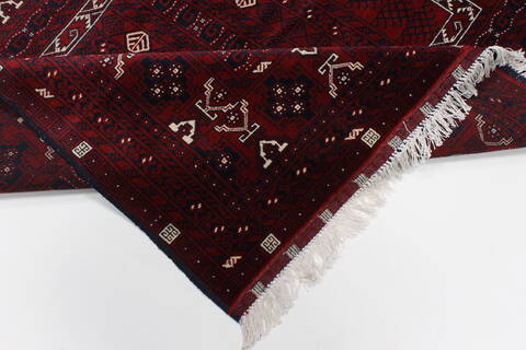Turkman Beige Hand Knotted 55 X 81  Area Rug 250-26897 Image 11