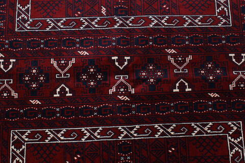 Turkman Beige Hand Knotted 55 X 81  Area Rug 250-26897 Image 4
