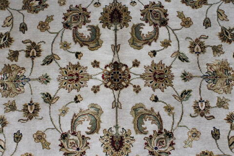 Kashmar Beige Hand Knotted 56 X 82  Area Rug 250-26899 Image 4
