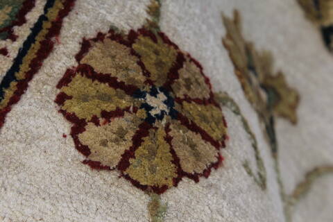 Kashmar Beige Hand Knotted 56 X 82  Area Rug 250-26899 Image 9