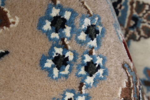 Nain Beige Hand Knotted 54 X 80  Area Rug 250-26900 Image 10