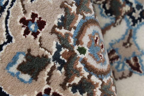 Nain Beige Hand Knotted 54 X 80  Area Rug 250-26900 Image 11