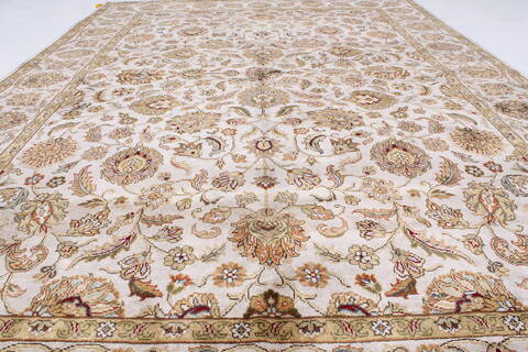 Kashmar Beige Hand Knotted 56 X 80  Area Rug 250-26906 Image 5