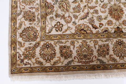 Kashmar Beige Hand Knotted 56 X 80  Area Rug 250-26906 Image 8