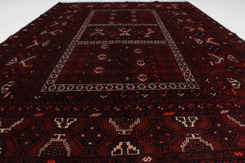 Turkman Blue Hand Knotted 53 X 80  Area Rug 250-26910 Image 4