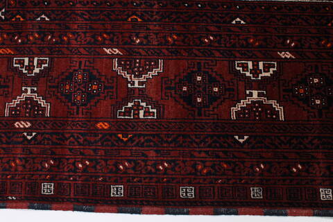 Turkman Blue Hand Knotted 53 X 80  Area Rug 250-26910 Image 5