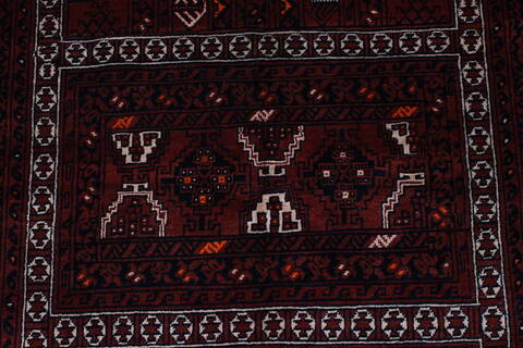 Turkman Blue Hand Knotted 53 X 80  Area Rug 250-26910 Image 6