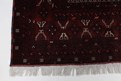 Turkman Blue Hand Knotted 53 X 80  Area Rug 250-26910 Image 7