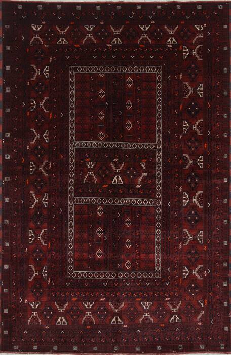 Turkman Blue Hand Knotted 53 X 80  Area Rug 250-26910 Image 0