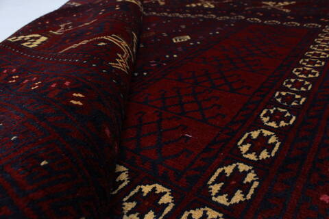 Turkman Blue Hand Knotted 51 X 711  Area Rug 250-26911 Image 12
