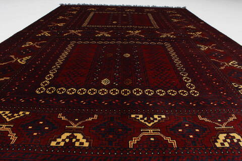 Turkman Blue Hand Knotted 51 X 711  Area Rug 250-26911 Image 3