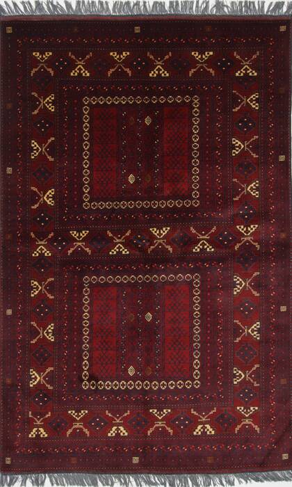 Turkman Blue Hand Knotted 51 X 711  Area Rug 250-26911 Image 0