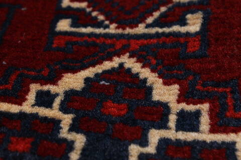 Turkman Blue Hand Knotted 59 X 82  Area Rug 250-26914 Image 2