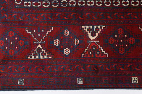 Turkman Blue Hand Knotted 59 X 82  Area Rug 250-26914 Image 7