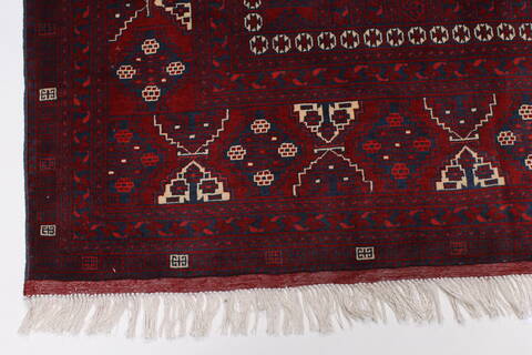 Turkman Blue Hand Knotted 59 X 82  Area Rug 250-26914 Image 9