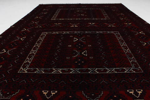 Turkman Blue Hand Knotted 55 X 80  Area Rug 250-26917 Image 2
