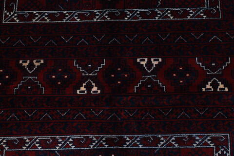 Turkman Blue Hand Knotted 55 X 80  Area Rug 250-26917 Image 4