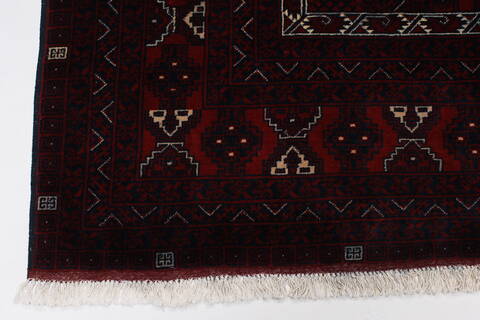 Turkman Blue Hand Knotted 55 X 80  Area Rug 250-26917 Image 5