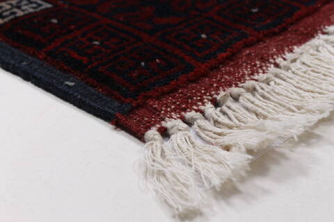 Turkman Blue Hand Knotted 55 X 80  Area Rug 250-26917 Image 6
