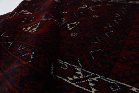 Turkman Blue Hand Knotted 55 X 80  Area Rug 250-26917 Image 9