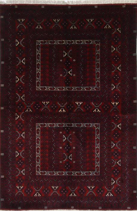 Turkman Blue Hand Knotted 55 X 80  Area Rug 250-26917 Image 0