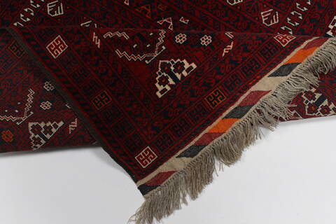 Turkman Blue Hand Knotted 54 X 76  Area Rug 250-26920 Image 11