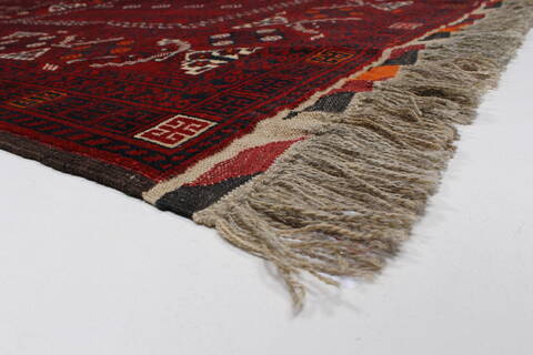 Turkman Blue Hand Knotted 54 X 76  Area Rug 250-26920 Image 6