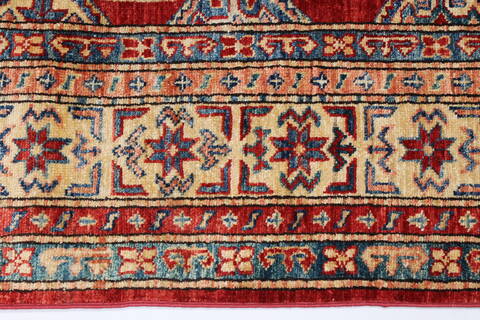 Kazak Blue Hand Knotted 510 X 94  Area Rug 250-26939 Image 5