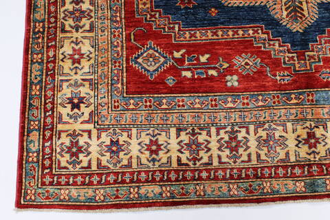 Kazak Blue Hand Knotted 510 X 94  Area Rug 250-26939 Image 7